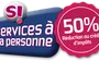 50 % de crédit d'impôts services à la personne